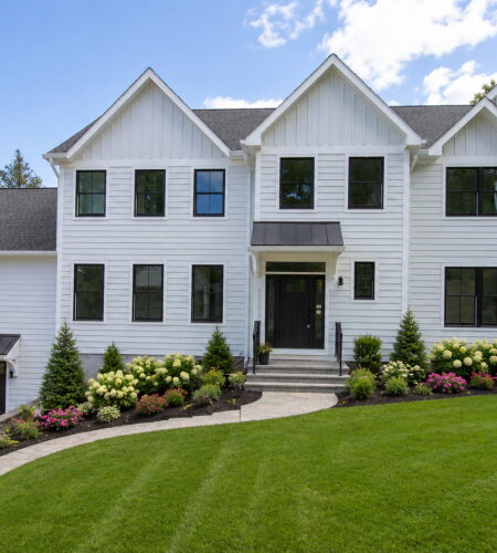 Scarsdale teardown-rebuild modular Colonial