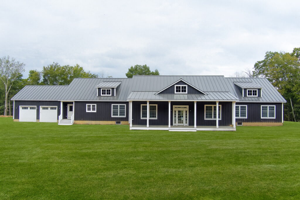 Modular ranch in Dover, NY with a front porch