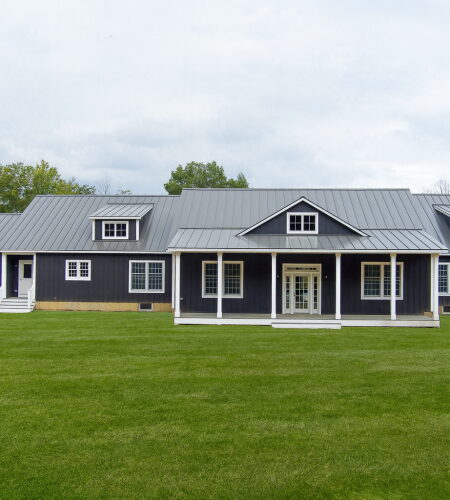 Modular ranch in Dover, NY with a front porch