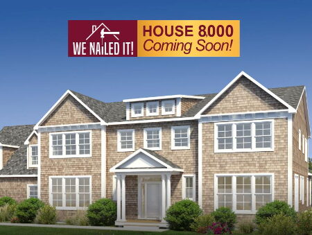 8000th modular home built by Westchester Modular Homes