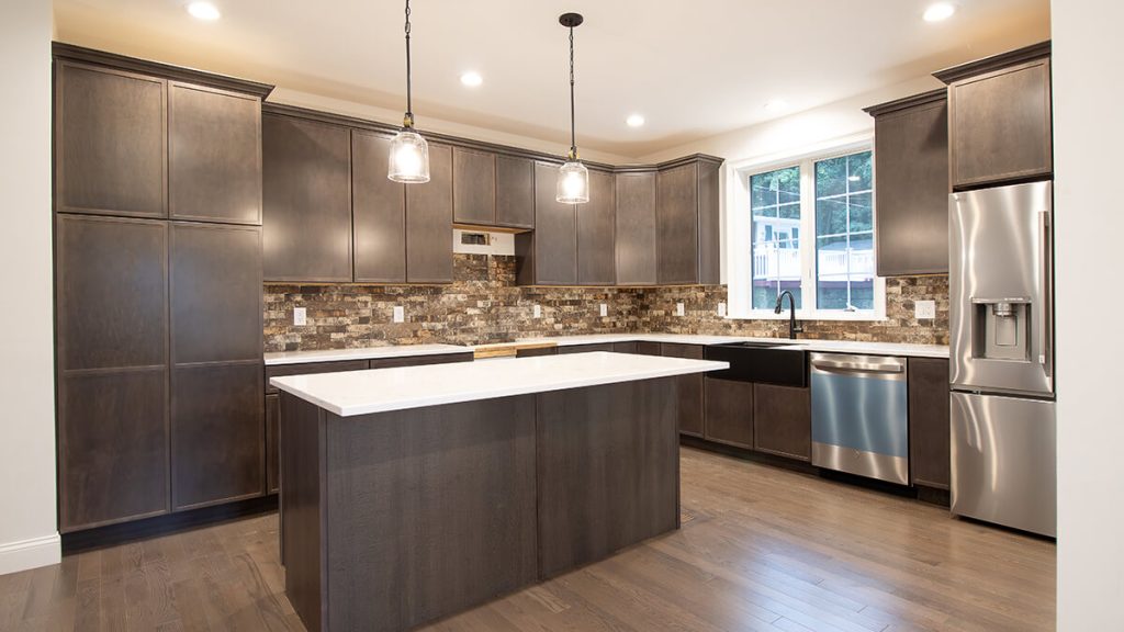 modular home kitchen